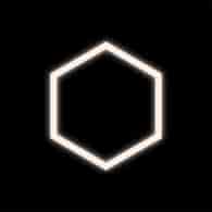 Zestaw biały Lamp HEXAGON 1 LED 4000K