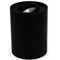 Oprawa natynkowa SPOT CRONO czarna125 mm ruchoma