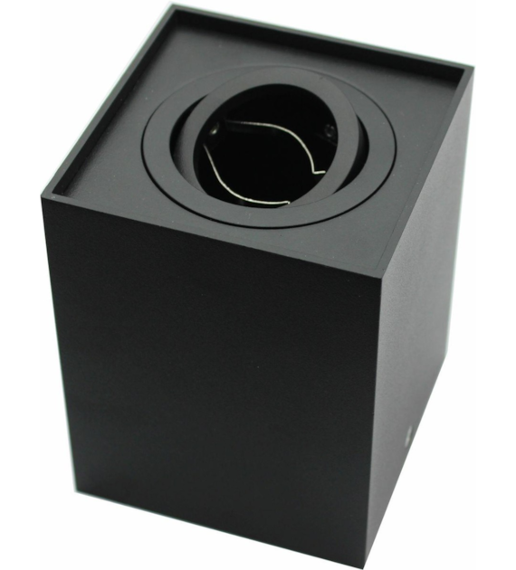 SPOT MAGNUS surface-mounted fixture black 125 mm movable