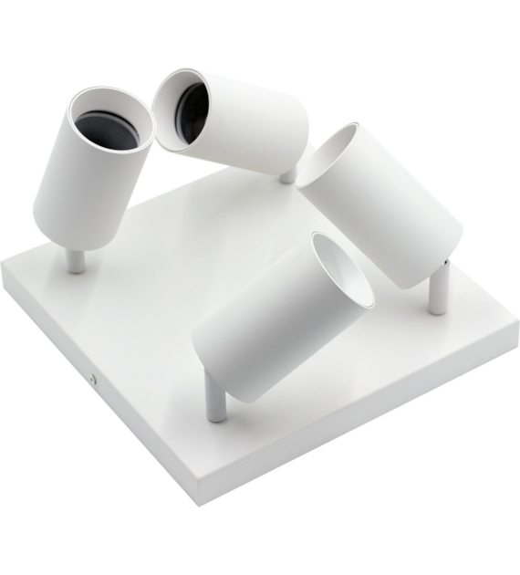 Vierfachwandleuchte weiß QUALIS IV