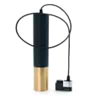 Tuba wisząca na szynoprzewód 290x60czarno-złota TRACTUS ROPE