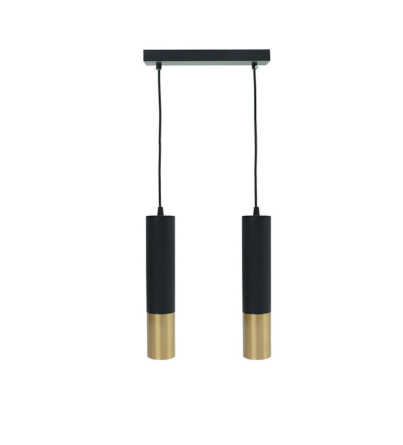 Black and gold hanging tube CIRCUS-2 290x60