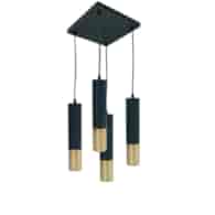 CIRCUS-4S 290x60 black-gold hanging tube