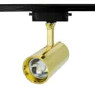 Lampa na szynoprzewód złota DUCTUS