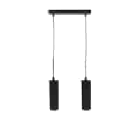 Tuba wisząca czarna CIRCUS-2 SLIM 170x55