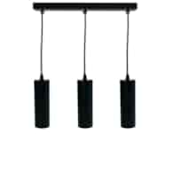 Tuba wisząca czarna CIRCUS-3 SLIM 170x55