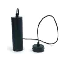 Black hanging tube CIRCUS SLIM 170x55