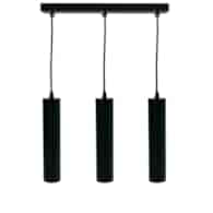 Black hanging tube CIRCUS-3 SLIM 240x55