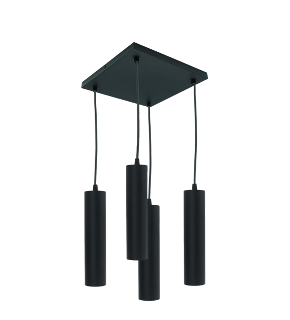 Tuba wisząca czarna CIRCUS-4S SLIM 240x55
