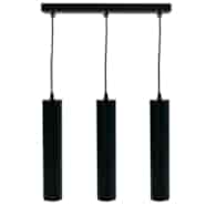 Black hanging tube CIRCUS-3 SLIM 290x55