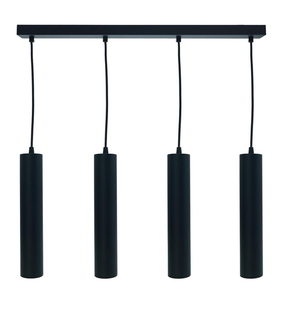 Tuba wisząca czarna CIRCUS-4 SLIM 290x55