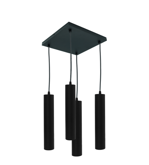 Tuba wisząca czarna CIRCUS-4S SLIM 290x55