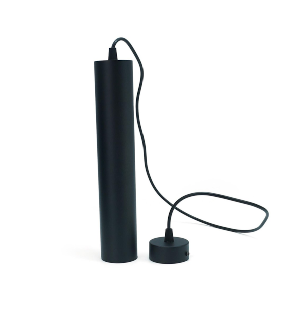 Pendant tube black CIRCUS SLIM 290x55