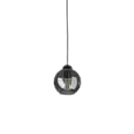 Pendant lamp smoked shade NEBIOS