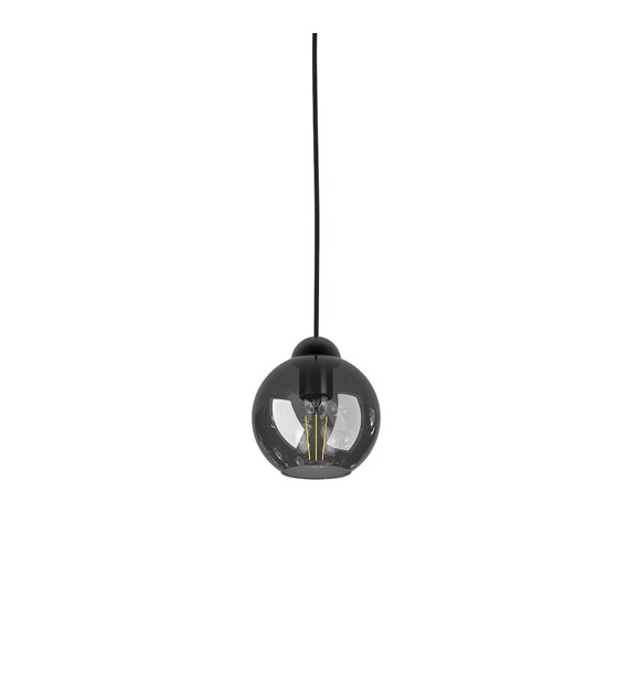 Lampa wisząca klosz dymiony NEBIOS