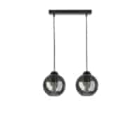 Lampa wisząca klosz dymiony NEBIOS-2