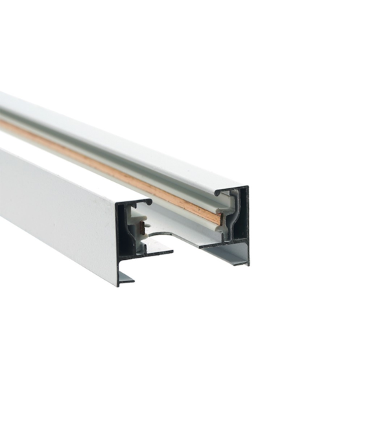 Single-phase track white 1 m