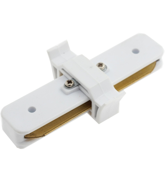 Straight 1f Rail Connector White ZX