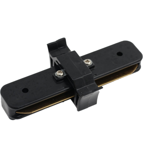 Straight 1f Rail Connector Black ZX