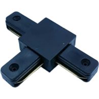 Verbinder für Stromschienen 1f T-Stück schwarz