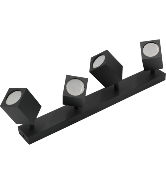 Wandleuchte schwarz QUANTUS IV Balken