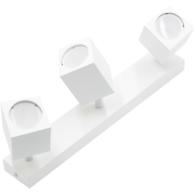 Kinkiet potrójny biały QUANTUS III