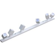 Kinkiet  biały QUANTUS VI belka