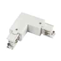 Łącznik kątowy 3F-prawy biały