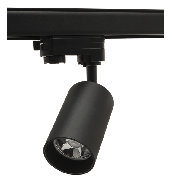 Lampa na szynoprzewód czarna TRACTUS 3F