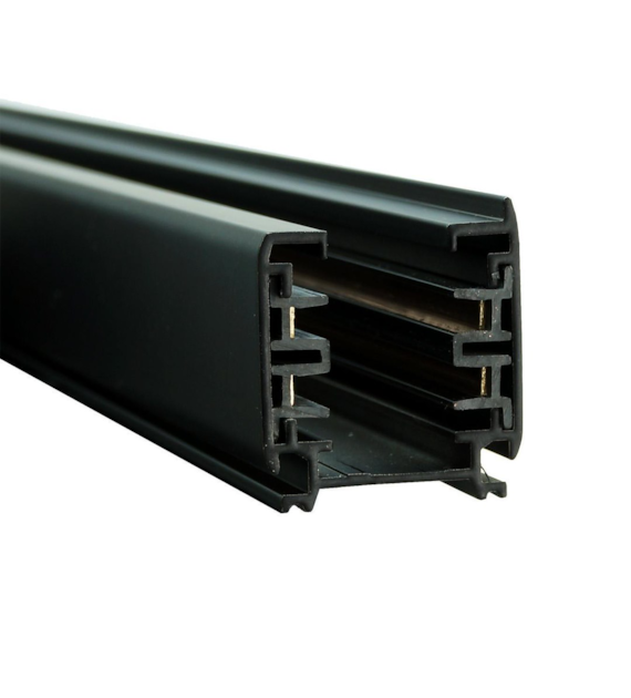 3-Phasen-Schienenleiter schwarz 3 m