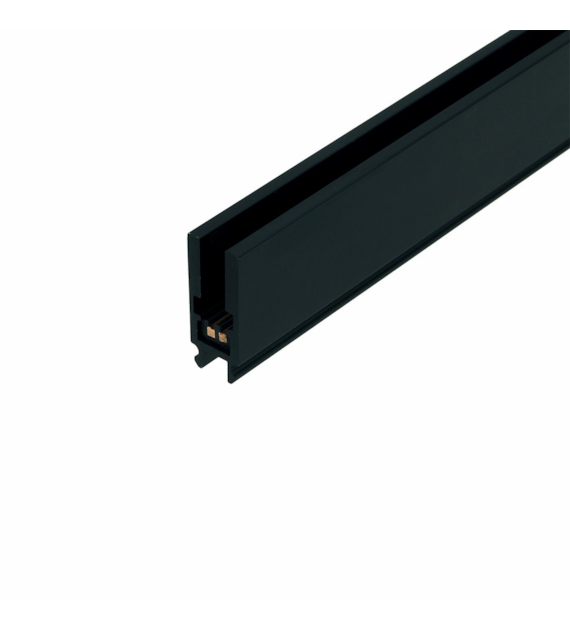 SUPERSLIM magnetic track 1M surface-mounted type black