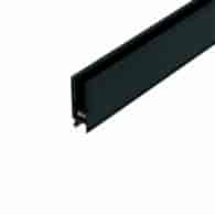 SUPERSLIM magnetic track 2M surface-mounted type black