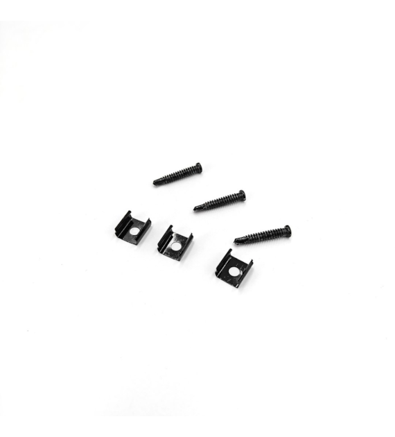 SUPERSLIM surface-mounted magnetic track holder 3pcs