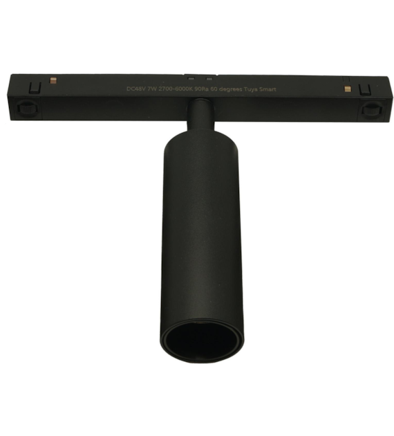 RULLO black fixture 7W 4000K TUYA Magnetic 48V