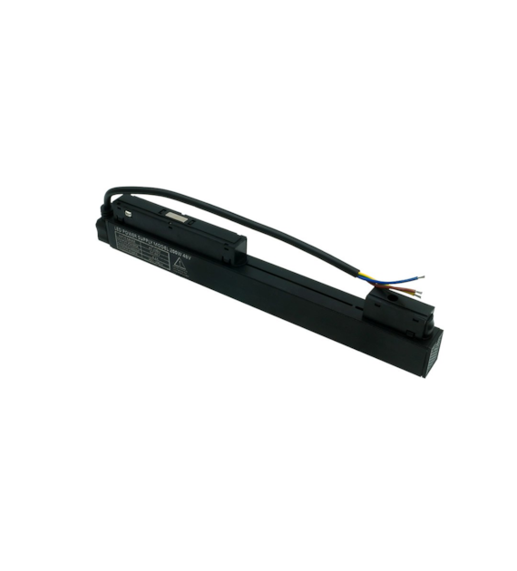 Innen-Netzteil IP67 200W 48V für Magnetic-Schienen schwarz