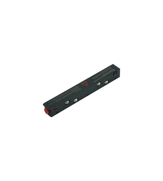 Łącznik do szyn prosty czarny Magnetic 48V