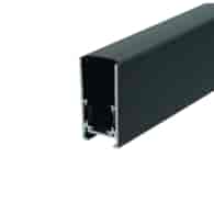 Aufputz-Magnetleiste Typ 3M schwarz