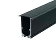 Magnet-Schiene Typ Einbau 1M schwarz