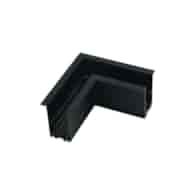 Magnetischer Winkelverbinder zum Einlassen schwarz