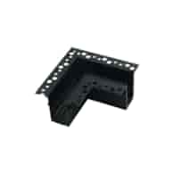 Magnetischer Winkelverbinder Unterputz Typ schwarz