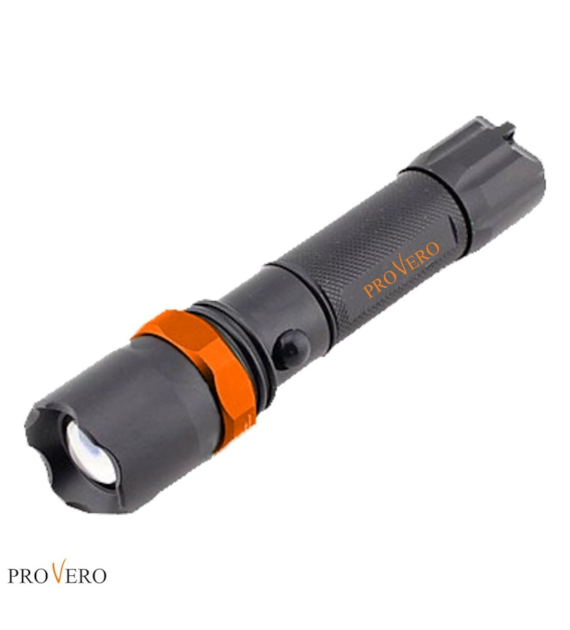 Latarka LED ZOOM 3W + uchwyt rowerowy