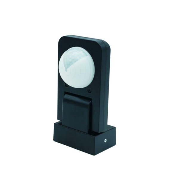 Adjustable black PIR motion presence sensor