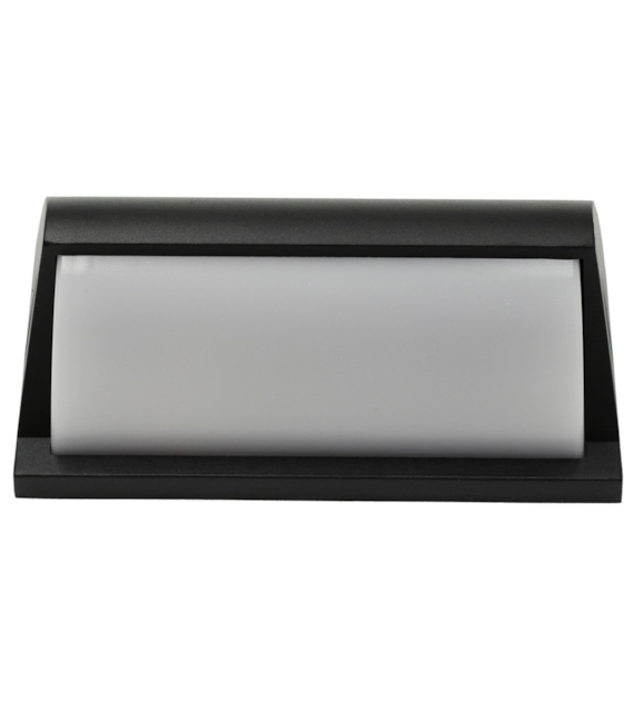 Wandleuchte DRACO E27 schwarz mit Mikrowellensensor