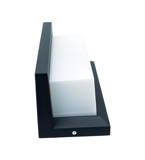 Kinkiet CETUS 1xE27 czarny z czujnkiemmikrofalowym