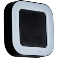 Kinkiet LUPUS 12W LED czarny IP54