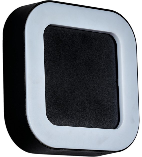 Kinkiet LUPUS 12W LED czarny IP54