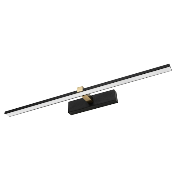 VENUS mirror lamp 12W 60cm black-gold 4200K