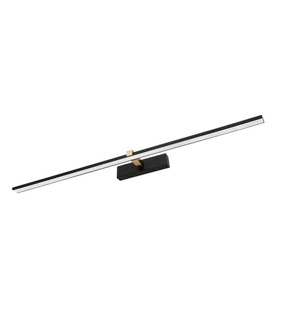 Lampa nad lustro VENUS 18W 90cm cz-złota 4200K
