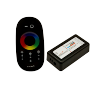 Sterownik RGBW RF 2,4G czarny + uchwyt