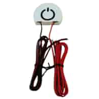 Włącznik podblatowy 12V 60W okrągły bez ściemniacza V2